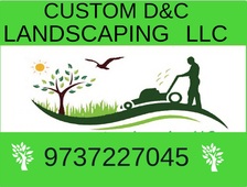 Logo for Custom D&C Landscaping, LLC
