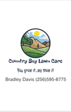 Country Boy Lawn Care logo