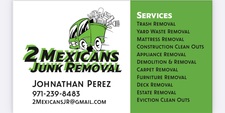 Avatar for 2 Mexicans Junk Removal, LLC