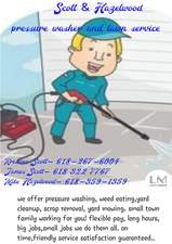 Logo for Scott & Hazelwood Pressure Washing & Lawn Service