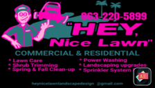 Logo for HEY NICE LAWN LANDSCAPE & DESIGN LLC