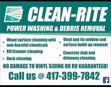 Avatar for Clean-Rite Power Washing and Debris Removal