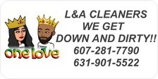 L&A Cleaners logo