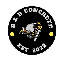 Logo for B & D Concrete