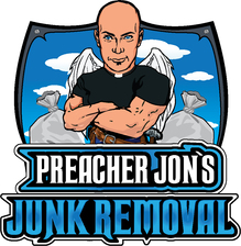 Logo for Preacherjons Junk Removal