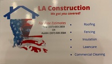 Logo for LA Construction