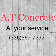 Logo for AT Concrete