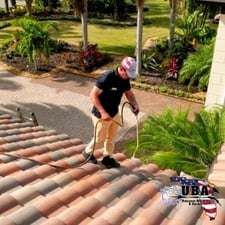 Logo for UBA Pressure Washing and Sealer