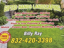 Gifted Hands Landscaping Services logo