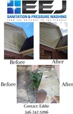 Logo for EEJ Sanitation & Pressure Washing