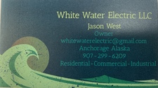 Logo for White Water Electric, LLC