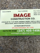 Logo for Image Construction Co