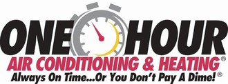 One Hour Air Conditioning and Heating logo