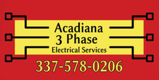 Logo for Acadiana 3 Phase, LLC