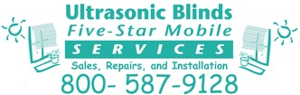 Ultrasonic Blind Cleaning Five Star Mobile Services logo