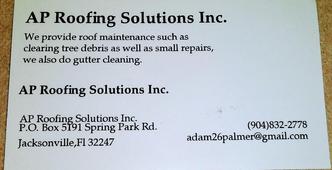 AP Roofing Solutions logo