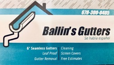 Ballin Gutters & Metal Roofing logo