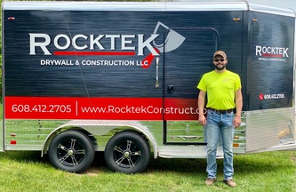 Rocktek Drywall & Construction LLC logo