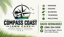 Compass Coast Lawn Care logo