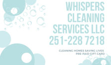 Logo for Whispers Cleaning LP