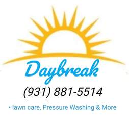 Daybreak Lawn Care & Pressure Washing logo