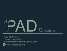PAD Home Renovations logo
