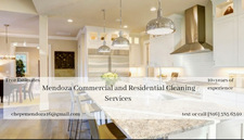 Logo for Mendoza Commercial and Residential Cleaning Service