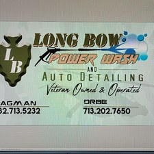 Logo for Longbow Pressure Washing & Mobile Detail