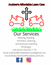 Logo for Andrew's Affordable Lawn Care