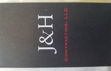 J and H Contracting logo