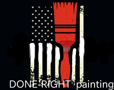 Logo for Done Right Painting