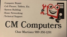 Logo for CM Computers