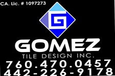 Logo for Gomez Tile Design, Inc.