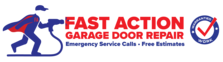 Logo for Fast Action Garage Door Repair