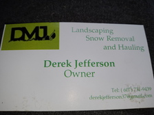 DMJ Landscaping and Snow Removal and Hauling logo