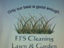 FJ's Cleaning Lawn & Garden logo