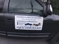 Logo for Addison & Sons Hauling