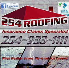Logo for 254 Roofing