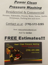 Logo for Power Clean Pressure Washing