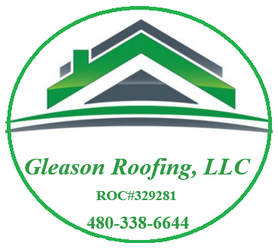 Gleason Roofing logo