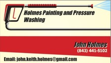 Logo for Holmes Pressure Washing