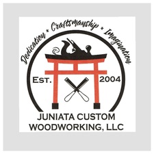 Logo for Juniata Custom Woodworking