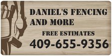 Logo for Daniel's Fencing and More