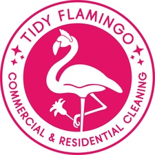 Tidy Flamingo Cleaning Services logo