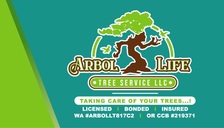 Logo for Arbol Life Tree Service LLC