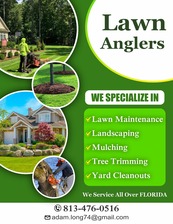 Logo for The Lawn Anglers
