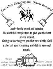 Logo for Crusaders Cleaning and Debris Removal