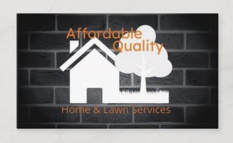 Affordable Quality Home & Lawn Services logo