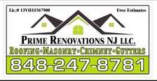 Logo for Prime Renovations NJ, LLC