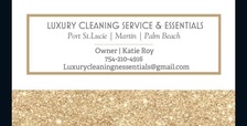 Luxury Cleaning Service & Essentials logo